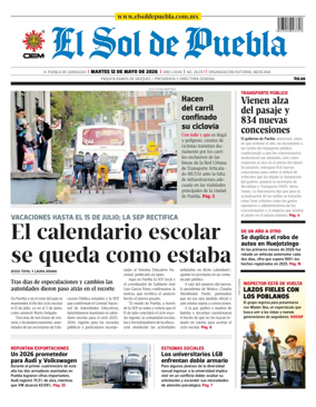 Cover of El Sol de Puebla