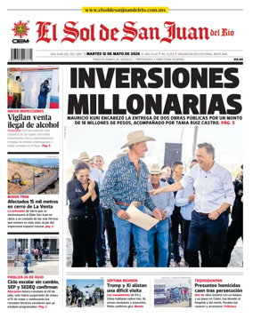 Cover of El Sol de San Juan del Rio