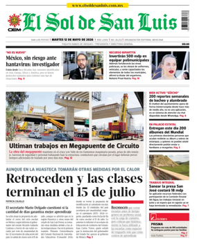 Cover of El Sol de San Luis Potosi