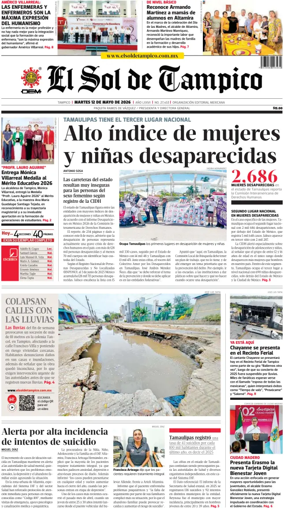 Cover of El Sol de Tampico