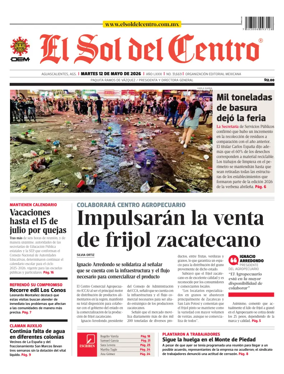 Cover of El Sol del Centro