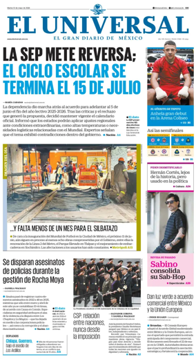 Cover of El Universal