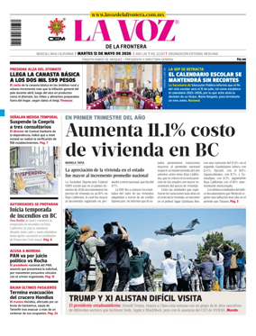 Cover of La Voz de la Frontera