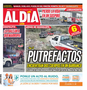 Cover of Periodico Al Dia (Leon)
