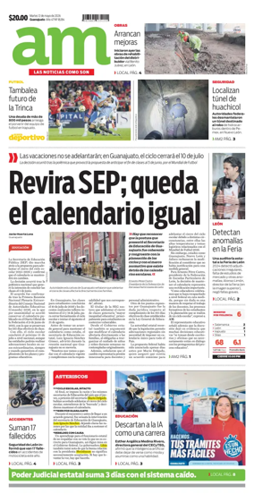 Cover of Periodico AM (Leon)
