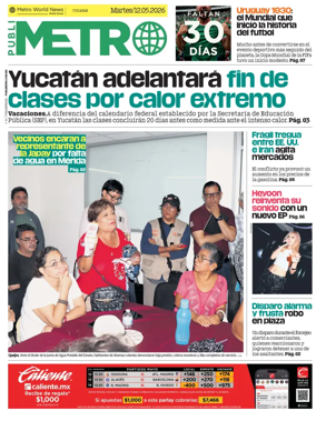 Cover of Publimetro Merida