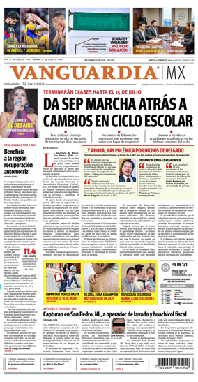 Cover of Vanguardia