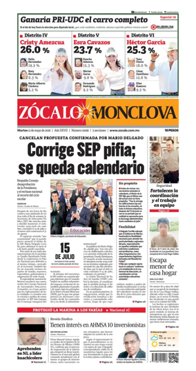 Cover of Zocalo Monclova