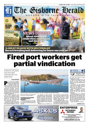 Cover of The Gisborne Herald