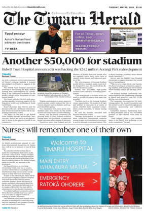 Cover of The Timaru Herald