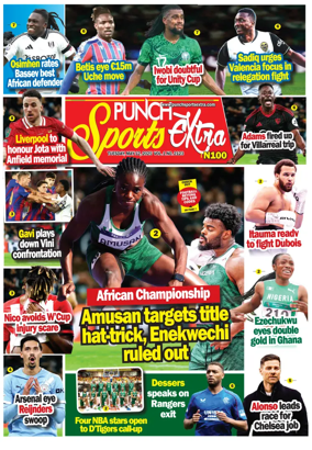 Cover of Punch Sports Extra