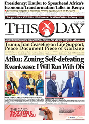 Cover of THISDAY