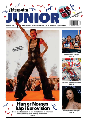 Cover of Aftenposten Junior