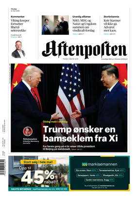 Cover of Aftenposten