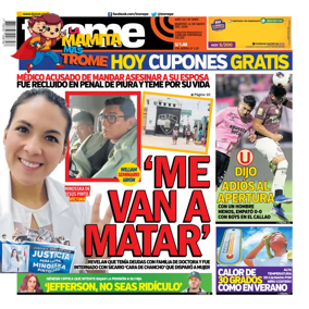 Cover of Diario Trome