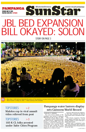 Cover of Sun.Star Pampanga