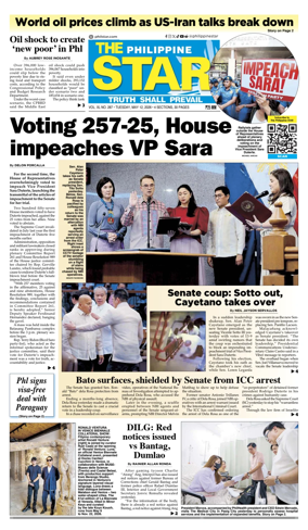 Cover of The Philippine Star