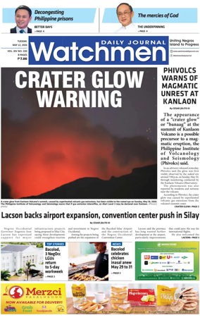Cover of Watchmen Daily Journal