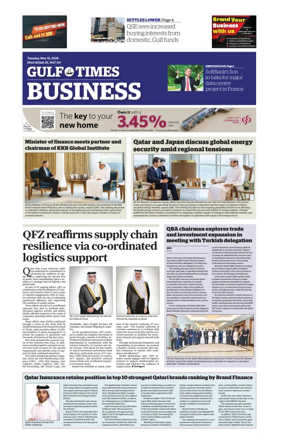 Cover of Gulf Times Business