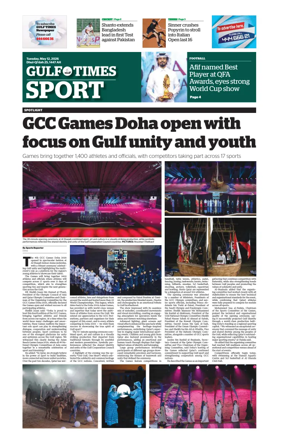 Cover of Gulf Times Sport