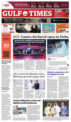 Cover of Gulf Times