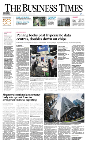 Cover of The Business Times