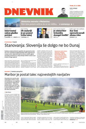 Cover of Dnevnik (Slovenija)