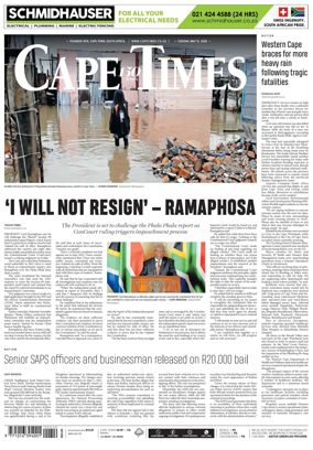 Cover of Cape Times