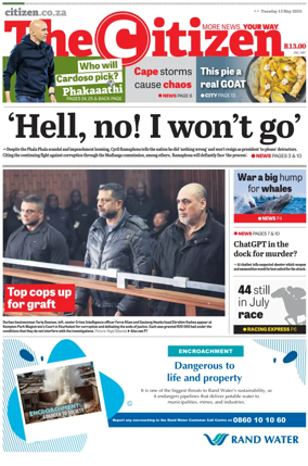 Cover of The Citizen (Gauteng)