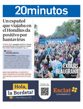 Cover of 20 Minutos Barcelona