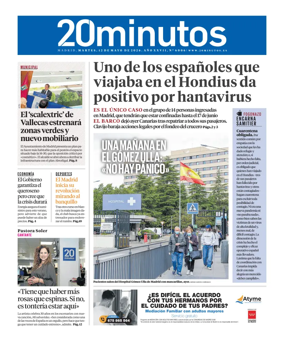 Cover of 20 Minutos Madrid