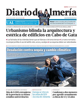 Cover of Diario de Almeria