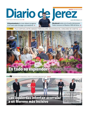 Cover of Diario de Jerez