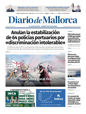Cover of Diario de Mallorca