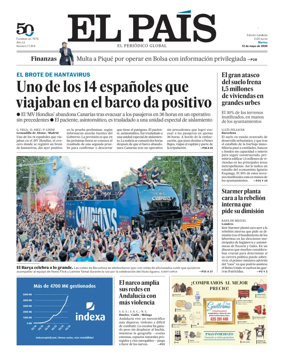 Cover of EL PAIS Catalunya