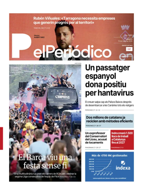 Cover of El Periodico - Catala