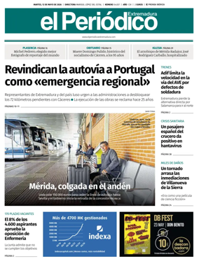 Cover of El Periodico Extremadura
