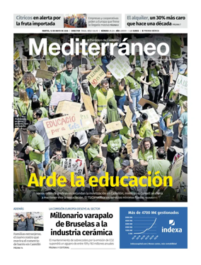 Cover of El Periodico Mediterraneo