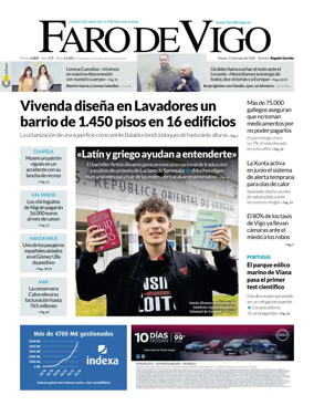 Cover of Faro de Vigo