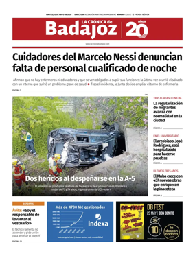 Cover of La Cronica de Badajoz BE