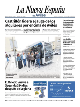 Cover of La Nueva Espana (Aviles)