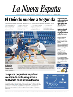 Cover of La Nueva Espana (Oviedo)