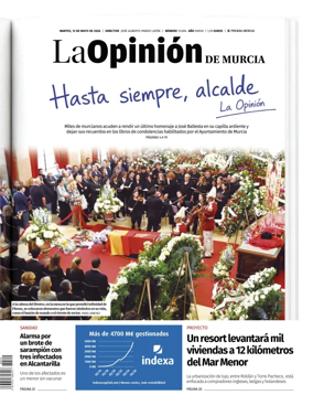 Cover of La Opinion de Murcia