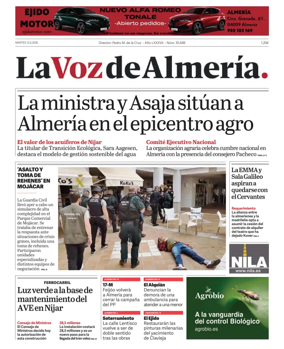 Cover of La Voz de Almeria