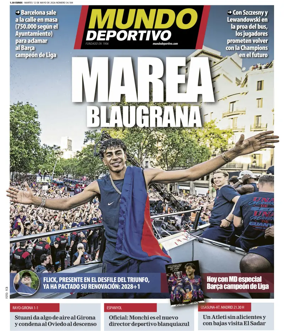 Cover of Mundo Deportivo (At. Madrid)