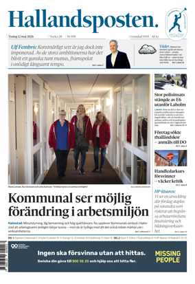 Cover of Hallandsposten
