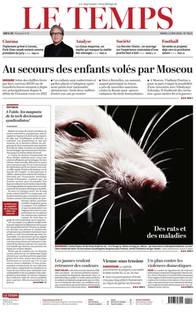 Cover of Le Temps