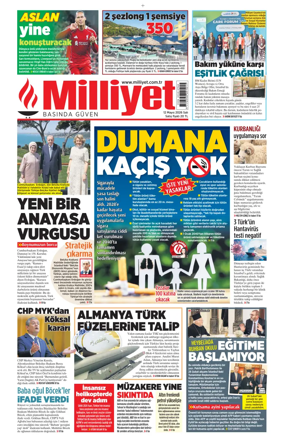 Cover of Milliyet