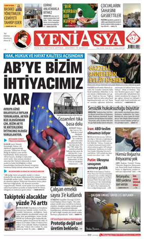 Cover of Yeni Asya