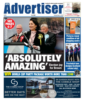Cover of Ayr Advertiser